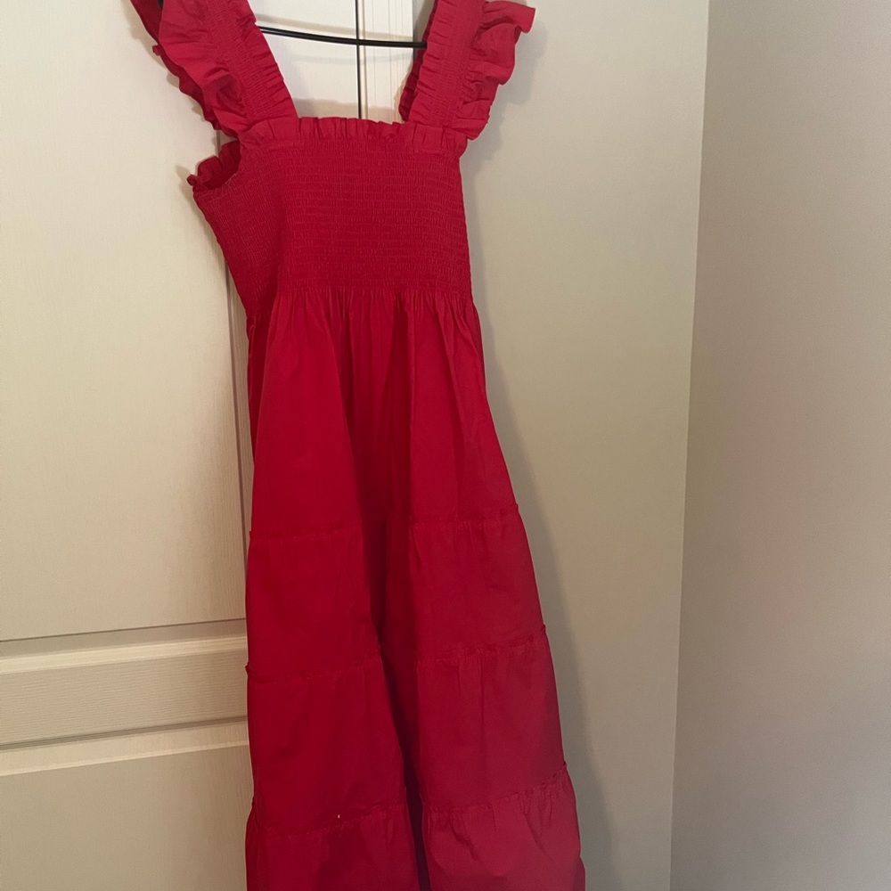 Hill House Ellie Nap Dress - Raspberry Red